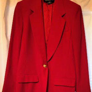 Ladies size 6 Red Blazer
